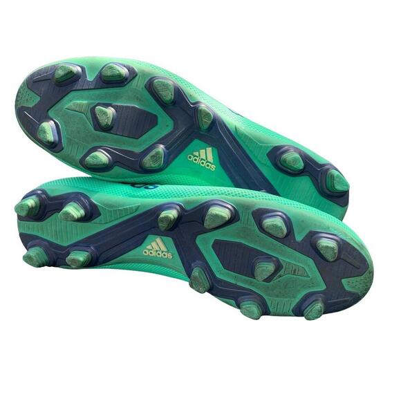 ADIDAS X 17.4 CP9197 Mens Soccer Cleats Shoes Unity Ink/Aero Green Size 8 - Picture 6 of 7